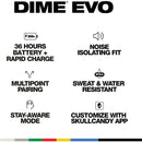 Skullcandy Dime Evo True Wireless Earbuds (True Black)