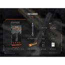 Fenix Flashlight PD32R Rechargeable Flashlight (Black)