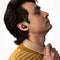 Skullcandy Sesh ANC Noise-Canceling True Wireless Earbuds (Black and Orange)