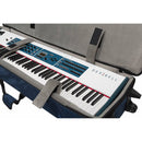 Dexibell DX BAG76BL Padded Keyboard Gig Bag with Wheels