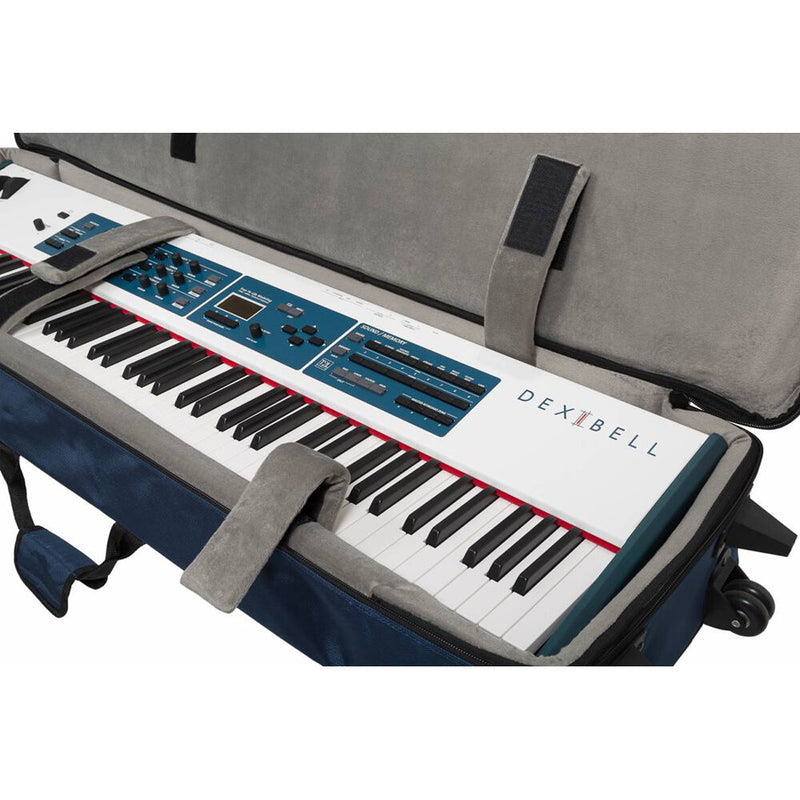Dexibell DX BAG76BL Padded Keyboard Gig Bag with Wheels