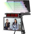 Desview DT22-M Dual-Screen HDMI/3G-SDI High-Bright Teleprompter (22")