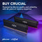 Crucial 32GB Pro Overclocking DDR5 6000 MT/s UDIMM Memory Kit (2 x 16GB, Black)
