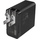 PowerPeak 65W GaN 3-Port USB Wall Charger with Cable