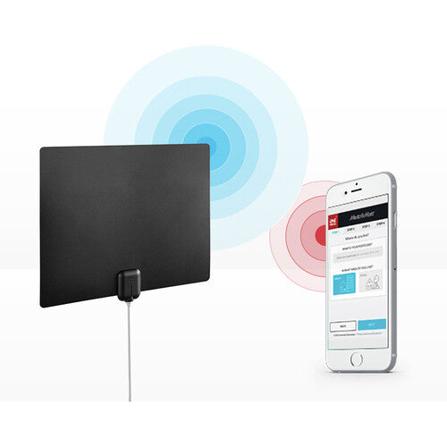 One For All 15584 60-Mile Amplified Flat Indoor HDTV Antenna