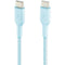 Belkin BoostCharge Braided 60W USB-C Cable (Blue, 6.6')