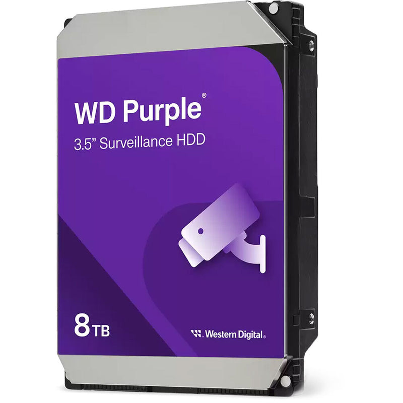 WD 8TB Purple 5460 rpm SATA III 3.5" Internal Surveillance Hard Drive (OEM)
