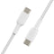 Belkin BoostCharge Braided 60W USB-C Cable (White, 6.6')