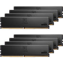 Team Group 128GB T-Create Master DDR5 6400 MHz ECC RDIMM Memory Kit (8 x 16GB, Black)