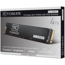 Team Group 4TB T-Create Classic C47 PCIe 4.0 x4 Internal SSD