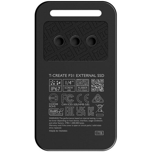 Team Group 4TB T-CREATE CinemaPr P31 USB 3.2 Gen 2x2 External SSD
