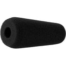 Radius Shotgun Microphone Foam Windscreen for 0.74 to 0.86" Diameter Microphones (Black, 3.9")