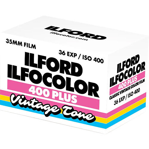 Ilford IlfoColor Vintage Tone 400 Plus Color Negative Film (35mm Roll Film, 36 Exposures)