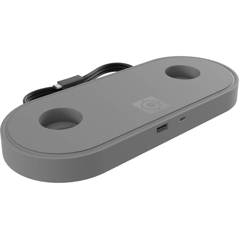 Chief USB Charging Hub for Konc?s Dual Monitor Arm (Silver)