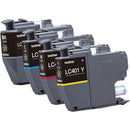 Brother Genuine LC401 INKvestment Tank Standard-Yield Color Ink Cartridge Set