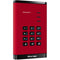 Istorage 2TB diskAshur3 USB 3.2 Gen 1 Encrypted Portable Hard Drive (Red)