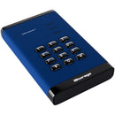 Istorage 4TB diskAshur3 USB 3.2 Gen 1 Encrypted Portable Hard Drive (Blue)