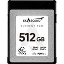 Exascend 512GB Element Pro CFexpress 4.0 Type B Memory Card