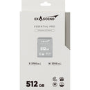 Exascend 512GB Essential Pro CFexpress 4.0 Type B Memory Card