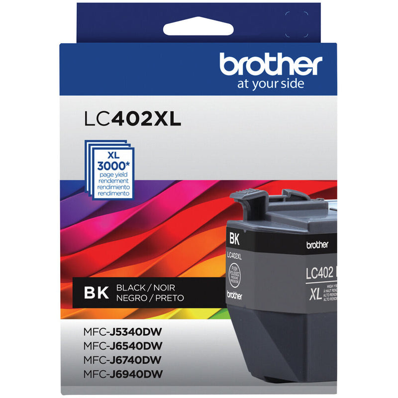 Brother Genuine LC402 INKvestment Tank High-Yield Black Ink Cartridge