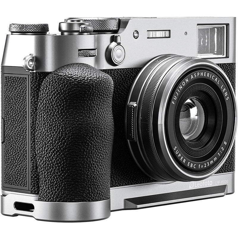 Leofoto L-Plate for FUJIFILM X100VI/X100V (Silver)