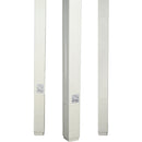 Wiremold Products Blank Steel Tele-Power Express Pole (Gray, 10.3')