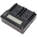 Dynacore Dual Digital L-Series/NP-F Battery Charger