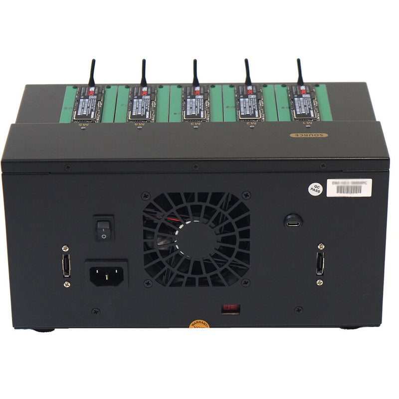 EZ Dupe 4-Copy PCIe/M.2 NVMe and M.2 SATA Duplicator - 300MB/s