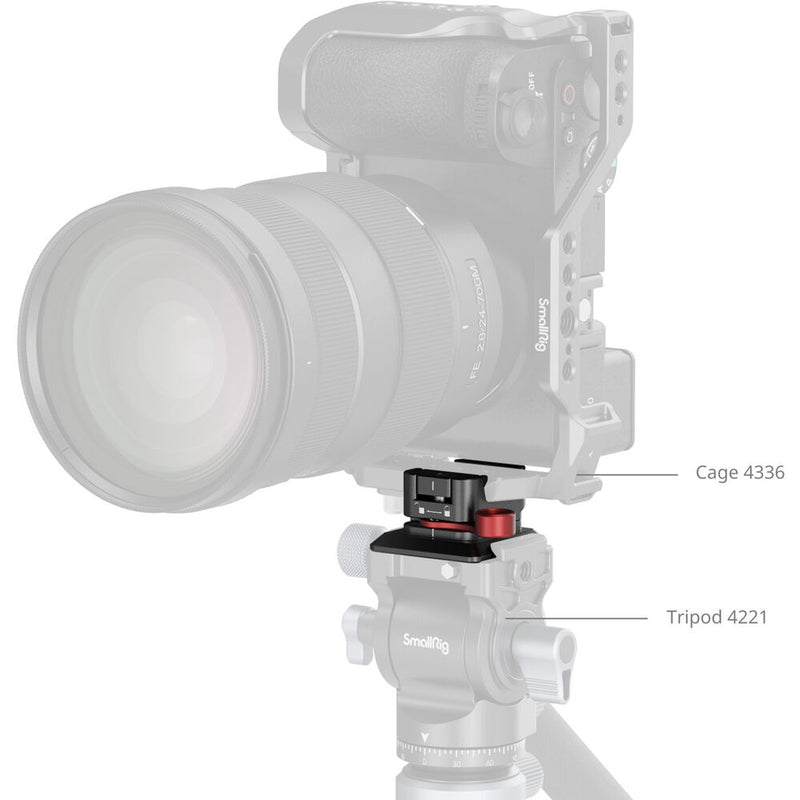 SmallRig NATO Clamp to Arca-Type Quick Release Plate