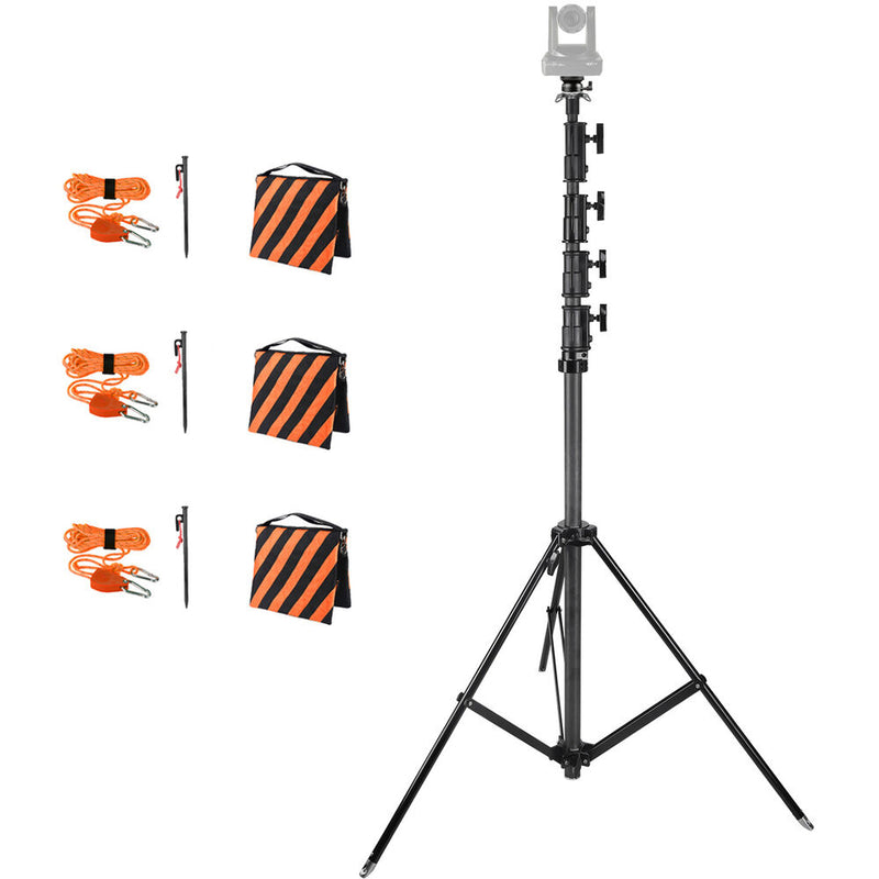 ikan Carbon Fiber PTZ Tripod Stand