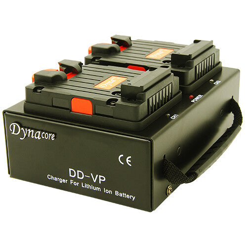 Dynacore Dual V-Mount Charger for Tiny Series Batteries