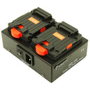 Dynacore Dual V-Mount Charger for Tiny Series Batteries