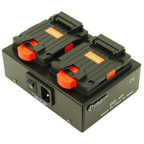 Dynacore Dual V-Mount Charger for Tiny Series Batteries