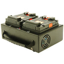 Dynacore Dual V-Mount Charger for Tiny Series Batteries