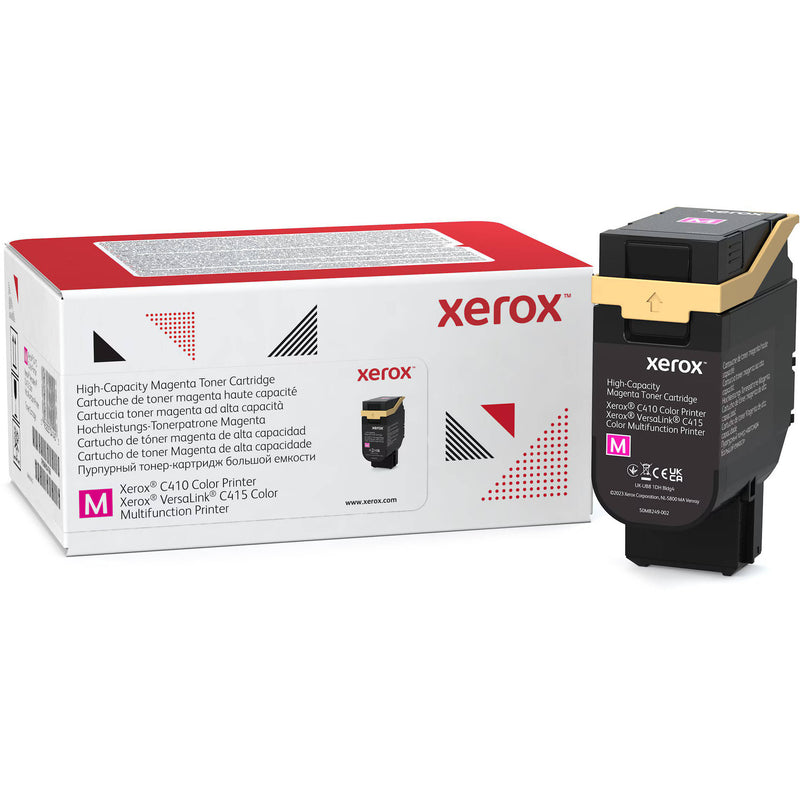 Xerox High Capacity Magenta Toner Cartridge for C410/C415 Printer