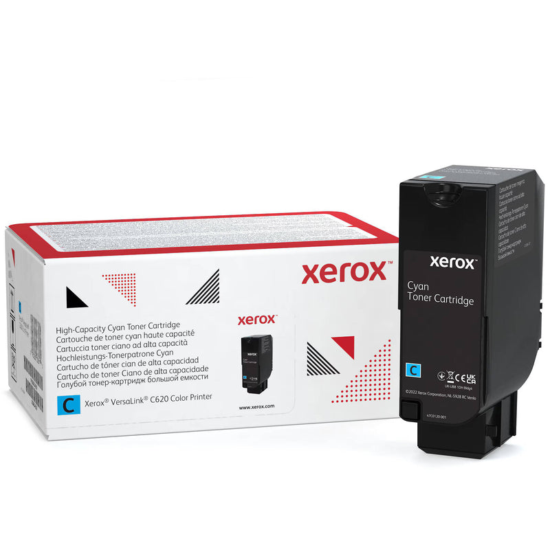 Xerox High Capacity Cyan Toner Cartridge for VersaLink C620 Printer