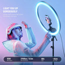 Neewer SRP18C RGB LED Ring Light Kit (18")