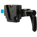 Dynacore V-Lock Battery Mount with Integrated Pole/Stand Clamp