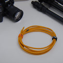 3 Legged Thing Reusable Cable Ties (Orange, 50-Pack)