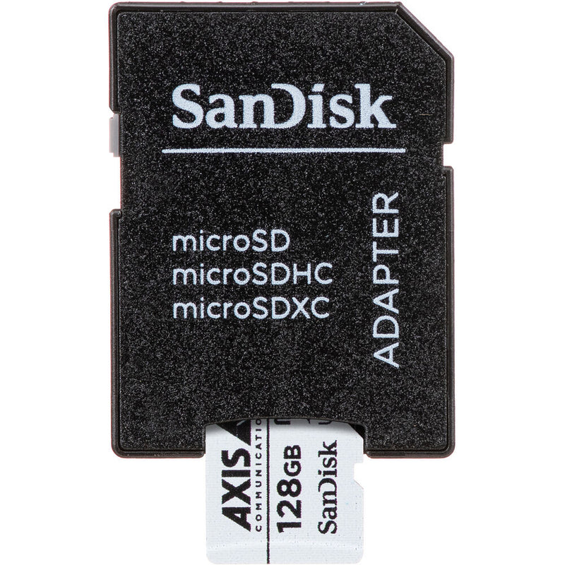 Axis Communications 128GB Surveillance UHS-I microSDXC Memory Card with SD Adapter