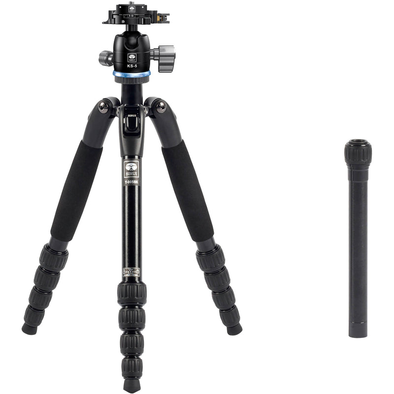 Sirui T-005SK T-0S Series Travel Tripod with KS-5 Ball Head