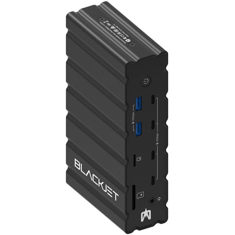 BLACKJET 17-in-1 RX-4 Raiden Thunderbolt 4 Docking Station (Black)
