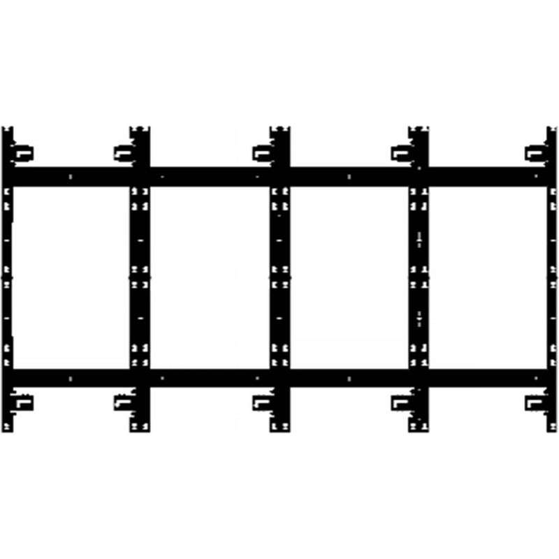 Chief TiLED 4 x 4 dvLED Wall Mount Kit for Nanolumens Engage with Side Covers (108")