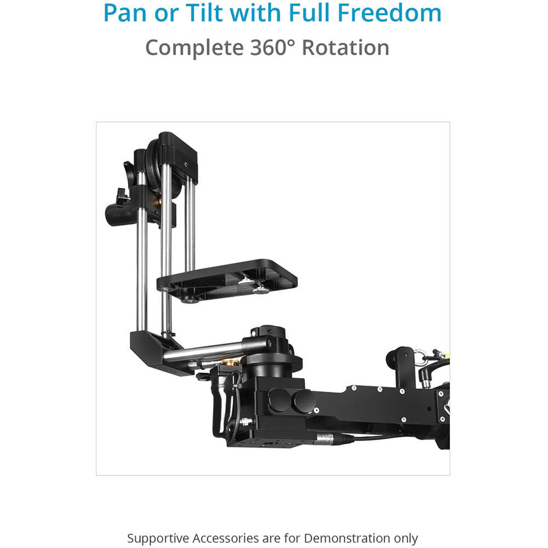 Proaim Explorer Motorized Pan/Tilt Head for Jib/Crane (17.6 lb Payload)