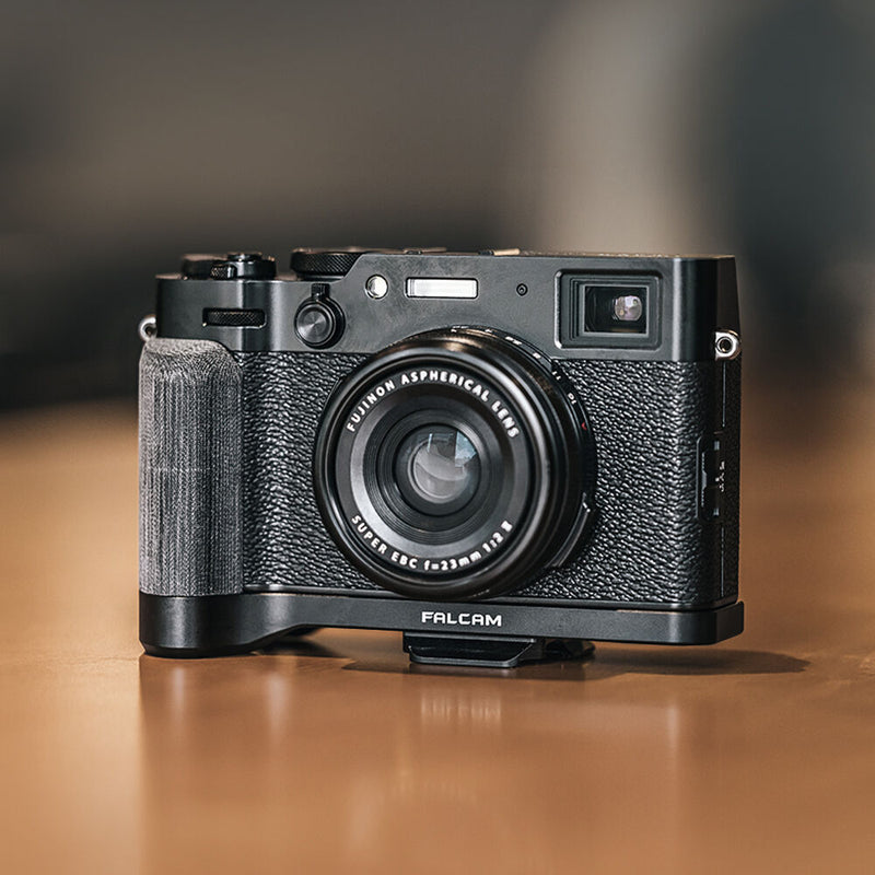 Falcam F22 & F38 Quick Release L-Shaped Handle for FUJIFILM X100VI (Classic Black)