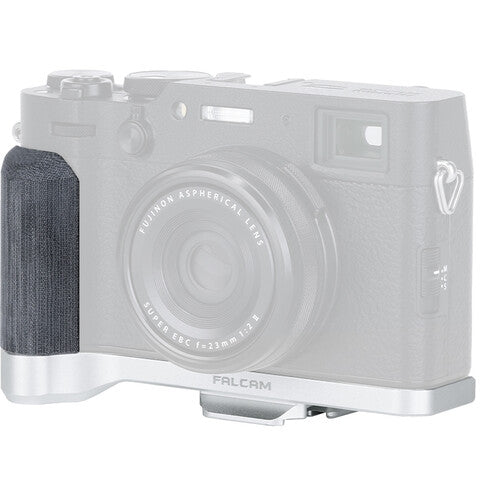 Falcam F22 & F38 Quick Release L-Shaped Handle for FUJIFILM X100VI (Silk Silver)