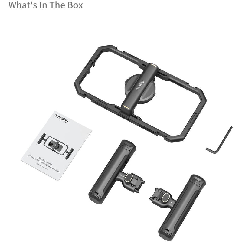 SmallRig All-in-One Video Kit for Smartphone Creators (Quick Basic Edition)