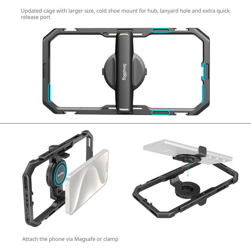 SmallRig All-in-One Video Kit for Smartphone Creators (Quick Pro Edition)