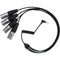 Saramonic SR-C2026 3.5mm TRRRS Male to Quad XLR Male Output Cable for Wireless Receivers