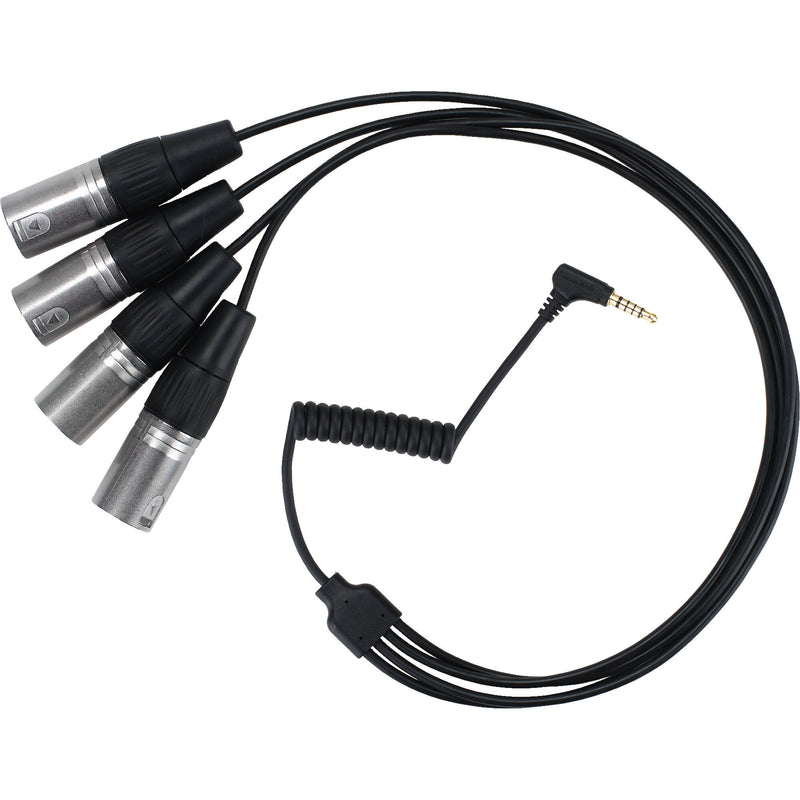 Saramonic SR-C2026 3.5mm TRRRS Male to Quad XLR Male Output Cable for Wireless Receivers